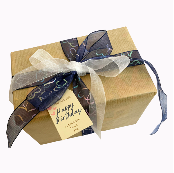 Gift Wrapping - BROWN PAPER + RIBBON