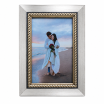 Royal silver and gold photo frame