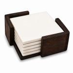 Wooden tile holder